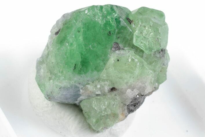 Lustrous Tsavorite Garnet Specimen - Tanzania #381446
